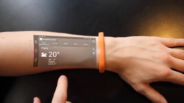 The Cicret Bracelet смотреть онлайн