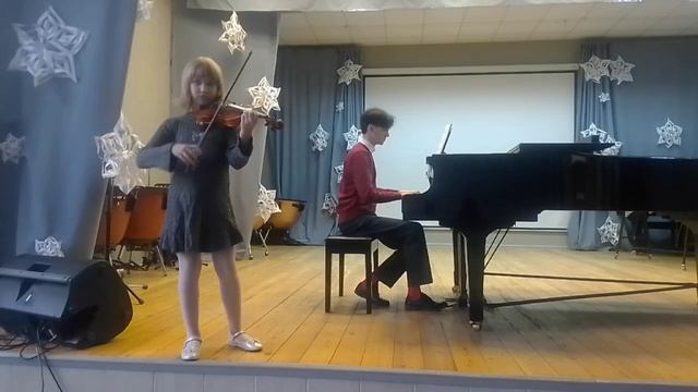 G.Pergolezi "Aria". Ария Перголези. MasanovaTamara 8 y.o. смотреть онлайн