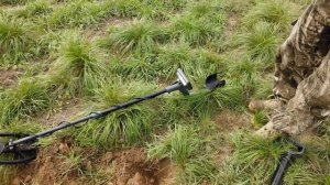 Металлоискатель Gold Hunter GoldForce F19 Работа под линией электро передач и мокрой траве!