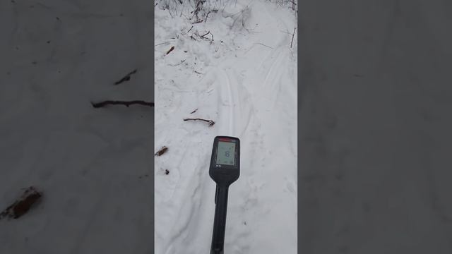 Пробный коп 2023.Поиск металла под снегом или просто прогулка. смотреть онлайн