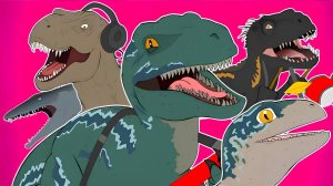 JURASSIC WORLD FALLEN KINGDOM THE MUSICAL REMIX - Animated-Song