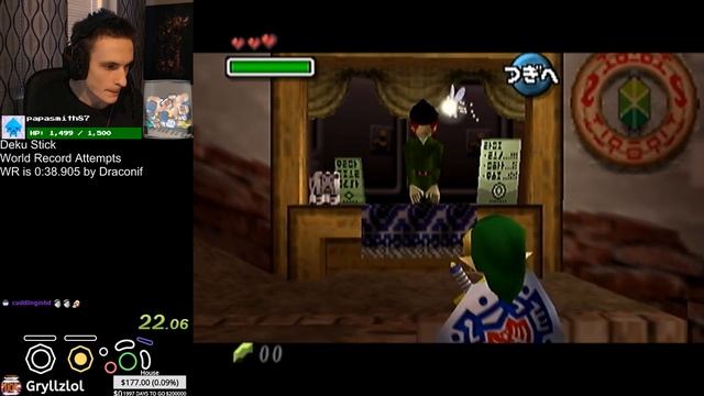 Deku Stick in 0:38.563 [World Record] - Majora's Mask Speedrunning смотреть онлайн