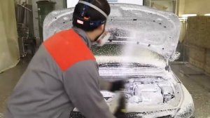 МОЙКА ДВИГАТЕЛЯ HYUNDAI SOLARIS ПО ТЕХНОЛОГИИ KOCH