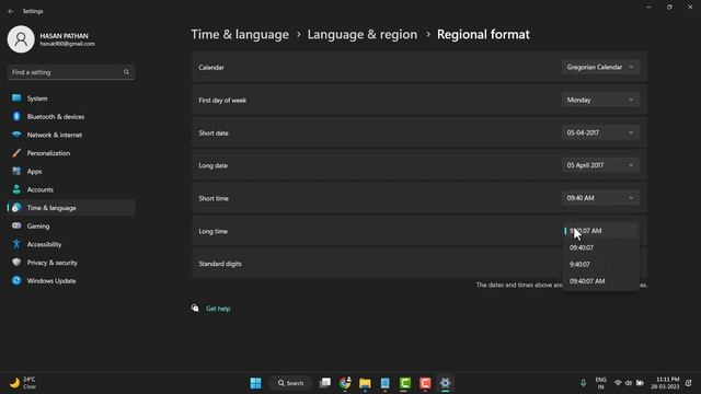 How To Change Lock Screen Clock Format On Windows 11 Hindi смотреть онлайн