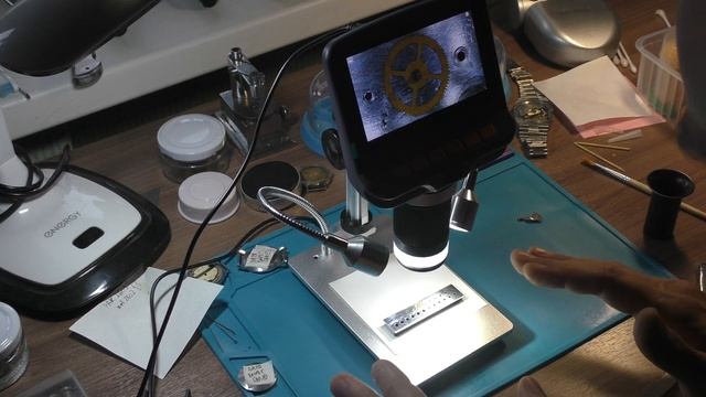 Andonstar AD106S microscope for watchmaking and various purposes смотреть онлайн