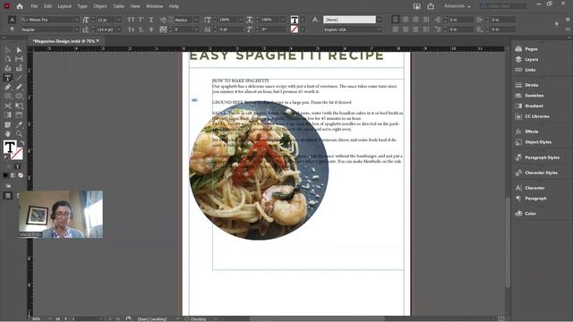 Advertorial Design in Indesign смотреть онлайн
