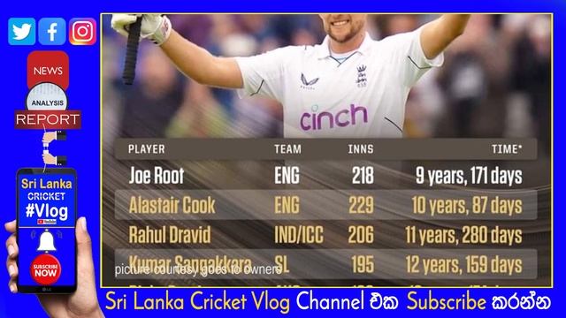 Joe Root Joined 10000 Mega Test Runs Club| Sangakkara & Mahela's Club 14th Member young Joe Root смотреть онлайн