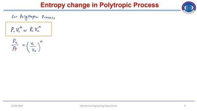 Lecture 17 l Entropy change for Incompressible Substances l Polytropic Process l Adiabatic Process смотреть онлайн