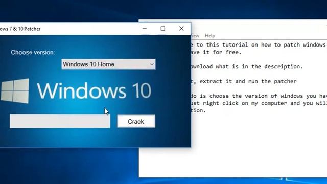 Windows 7 & 10 Free Patcher смотреть онлайн