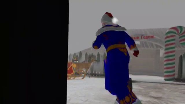Концовка игры дед мороз хоророр старая игра Тим GZ ближе к декабрю выйдет вторая часть и я её сниму смотреть онлайн