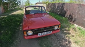 Москвич 412 с редким двигателем, едет!