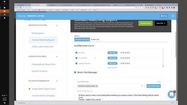 Building A Listing Servicing Smart Campaign In kvCORE смотреть онлайн