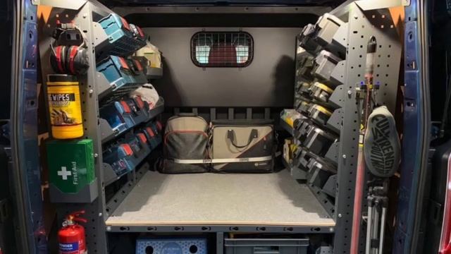 Great van racking ideas! | Van layouts | Tool organisation | Storage ideas… смотреть онлайн