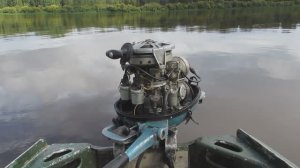 Вихрь 20 из 70-х! Расход бензина в полный газ. Лодка Казанка.