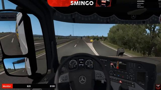 #7 Euro Truck Simulator 2 Pro Mods | Cursa prin Romania смотреть онлайн