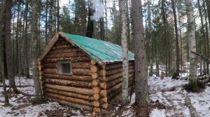 Промысловая охота на куницу. Быт у избушки. Открытие путика...