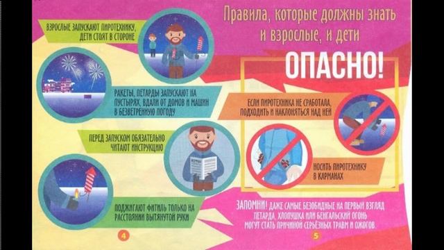 Правила обращения с пиротехникой смотреть онлайн