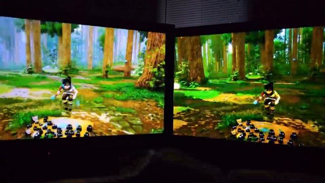 Panasonic Viera vs Pioneer Kuro input lag comparison. Plasmas for gaming side by side смотреть онлайн