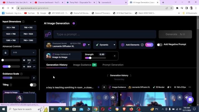 Leonardo AI Image Generation | how to make ai images #leonardoai смотреть онлайн