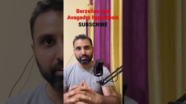 Berzelius And Avagadro Hypothesis @Classroom_Chemistry