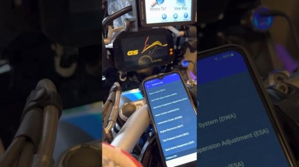 BMW R1200GSA service reset