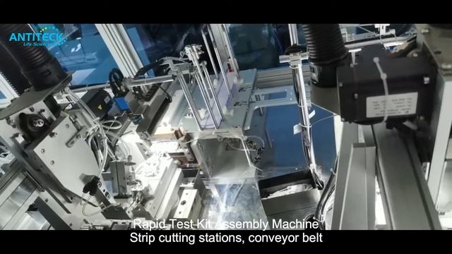 Rapid Test Kit Assembly Machine For Antigen Rapid Test Manufacturing - HCG Rapid Test Manufacturing смотреть онлайн