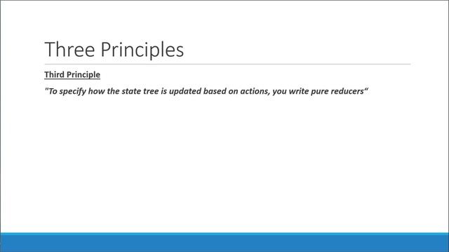 Redux Toolkit Tutorial - 4 - Three Principles смотреть онлайн