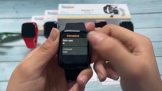 Top smart watch series 7 with Bluetooth calling and notifications #smartwatch #series7 #smart2030 смотреть онлайн