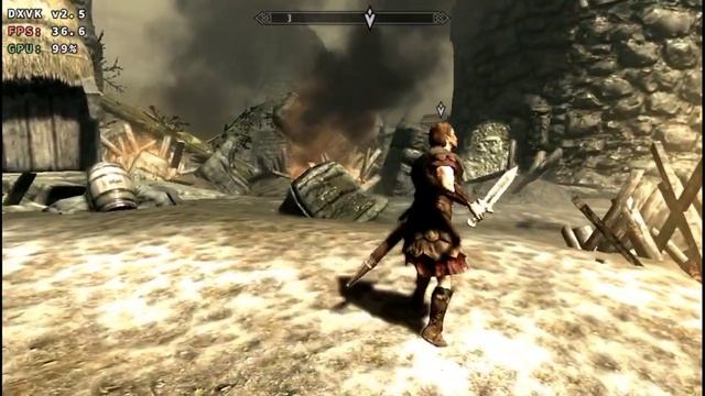 Skyrim запуск на Android 8sGen3 Winlator
