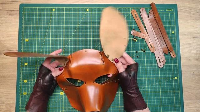 Leather Dog Mask pattern: The Ultimate DIY Tutorial. DIY leather mask смотреть онлайн
