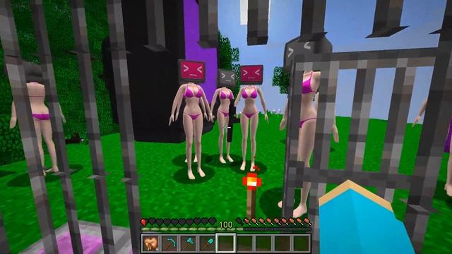 КРУШЕНИЕ НА ОСТРОВ ТВ ВУМЕН В МАЙНКРАФТ! КРАСЯ TVWOMAN MINECRAFT смотреть онлайн