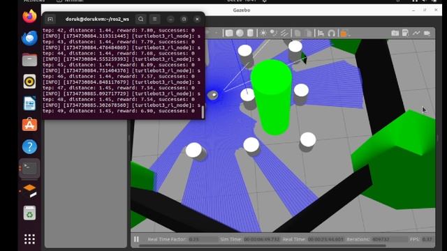 Turtlebot3 ros2 Humble RL смотреть онлайн