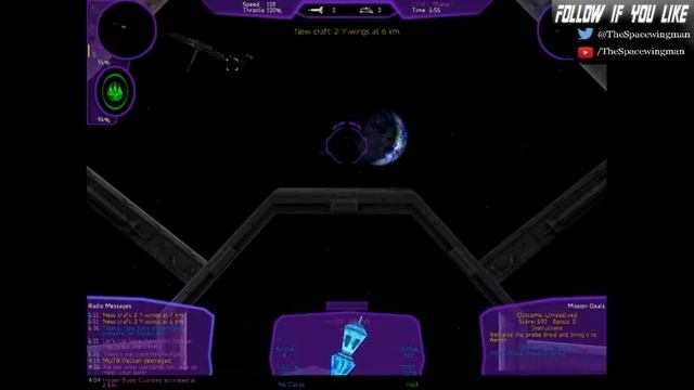 STAR WARS X-Wing Alliance [Part 12] There is no Buiness like Drone Buisness смотреть онлайн