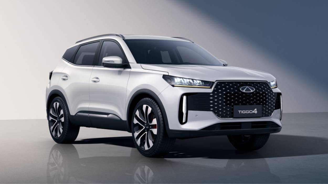 Chery Tiggo 4 2024 решетка радиатора, оригинал