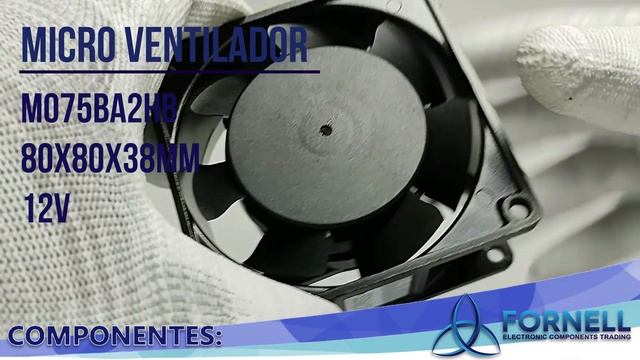 Micro Ventilador 12V Com Rolamento- Fornell смотреть онлайн