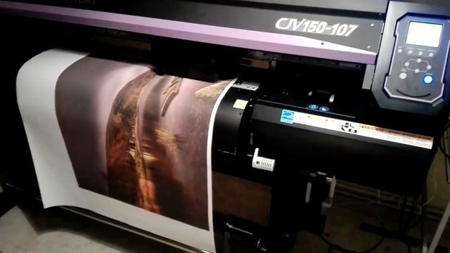 Интерьерный принтер MIMAKI СJV150-107 смотреть онлайн
