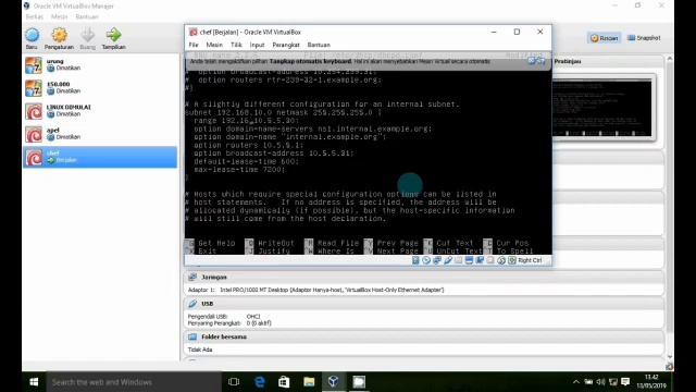 konfigurasi dhcp server di linux debian versi 8 смотреть онлайн