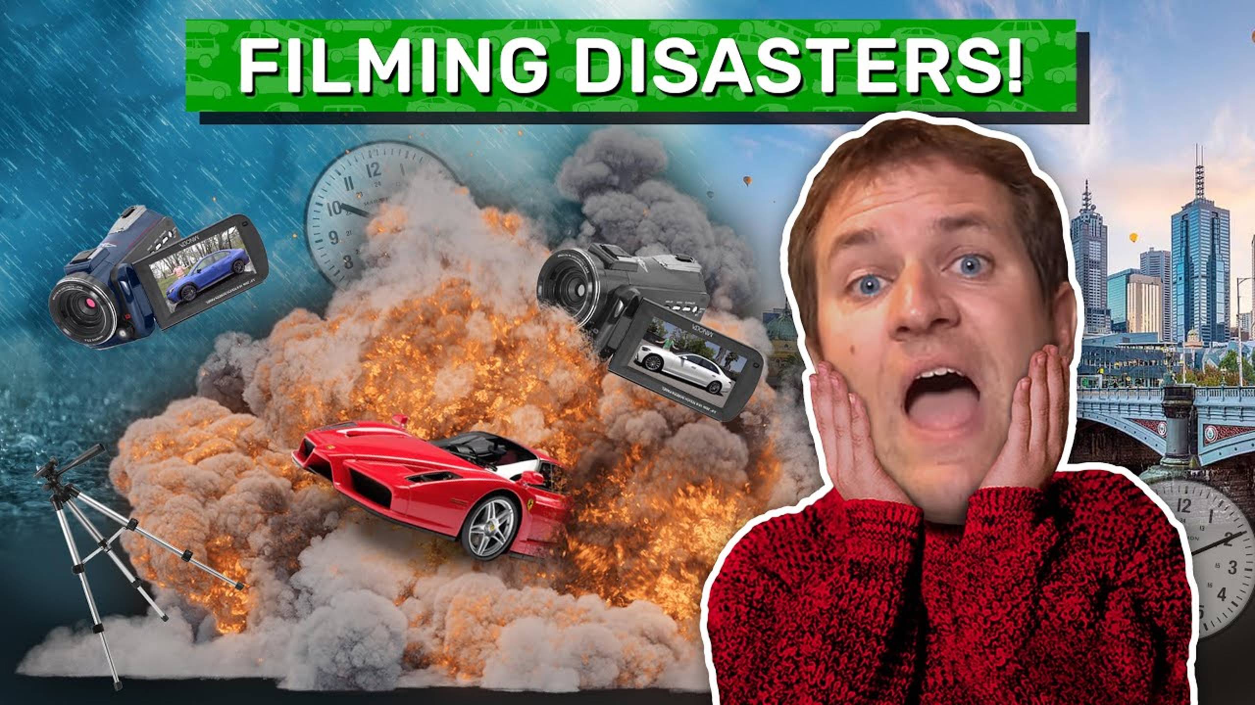 Вот худшие моменты случавшиеся со мной во время съёмок смотреть онлайн