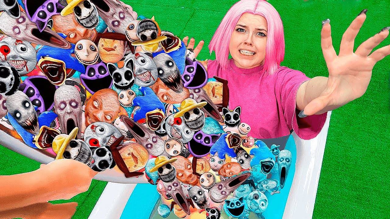 Никогда не принимай ванну с бомбочками ВСЕХ МОНСТРОВ в 3:00 ночи ! смотреть онлайн