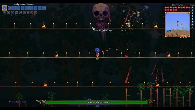 Terraria: BtFA - All Bosses (Only Magic weapons. Demonstration). смотреть онлайн
