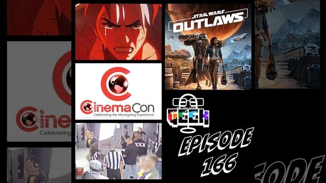 Episode 166 (CinemaCon 2024, AEW, Star Wars Outlaws and much more) смотреть онлайн