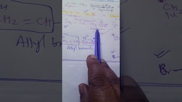 #why 2 Products Formed Propene Reacts With  Br2 At High Temp 500*C @ Veena Dixit Chemistry IIT Jee