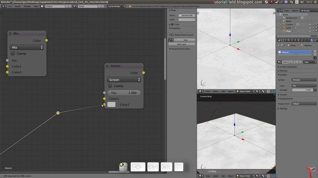 Blender tutorial - Procedural textures - Concrete #002 смотреть онлайн