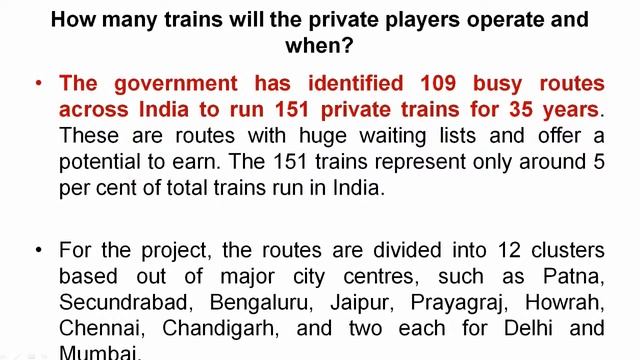 Indian Railways privatisation explained, Will private participation improve railways' operations? смотреть онлайн