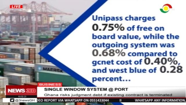 Ghana risks judgement debt if Single Window System @ the port is terminated смотреть онлайн