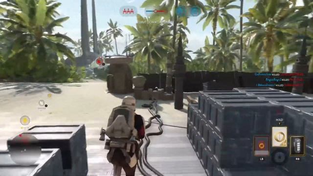 Star Wars Battlefront Walker Assault Scarif Beach No Commentary #4 смотреть онлайн
