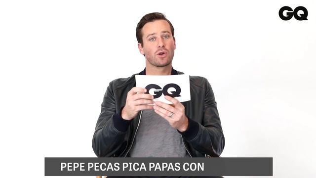 Armie Hammer Para GQ Mexico (Clases de español) смотреть онлайн