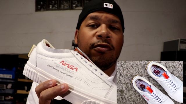 NASA x Vans Old Skool "Space Voyager" Review + On Foot I White Leather Sk8 Hi #vansxnasa #nasa #van смотреть онлайн