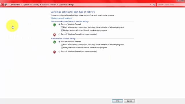 How to turn on or off windows firewall смотреть онлайн