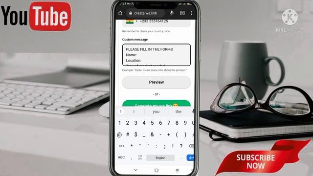 Create your own customized #whatapp link on your #smart phone смотреть онлайн